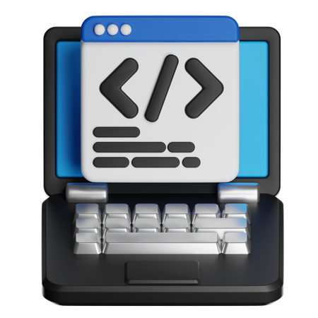 Coding  3D Icon