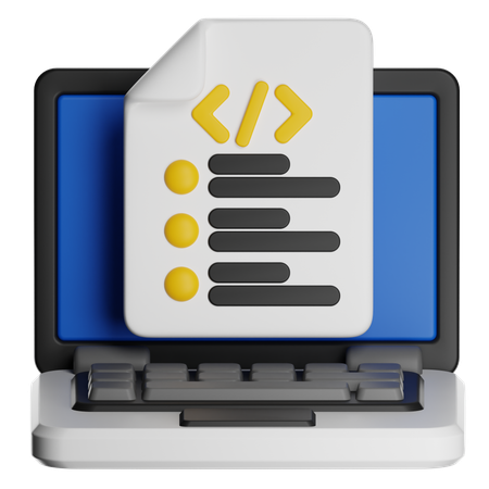 Coding  3D Icon