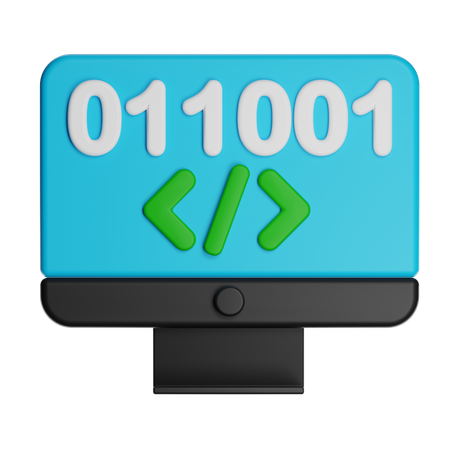 Coding  3D Icon