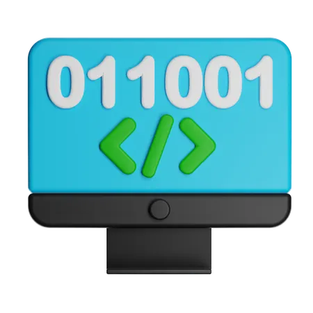 Coding  3D Icon
