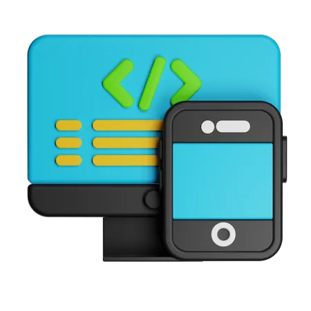 Coding  3D Icon