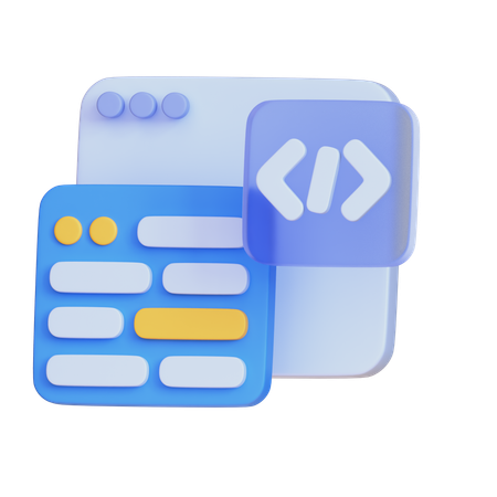 Coding  3D Icon