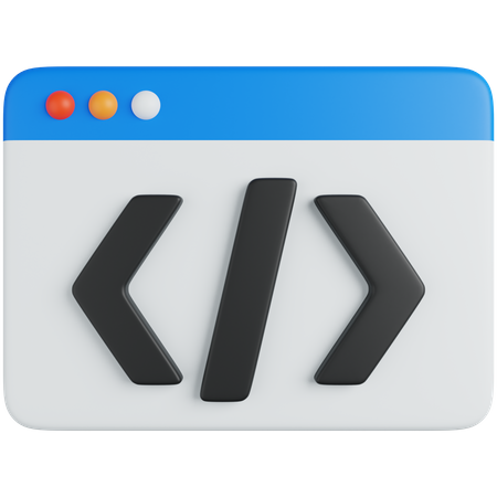 Coding  3D Icon