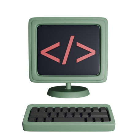 Coding  3D Icon