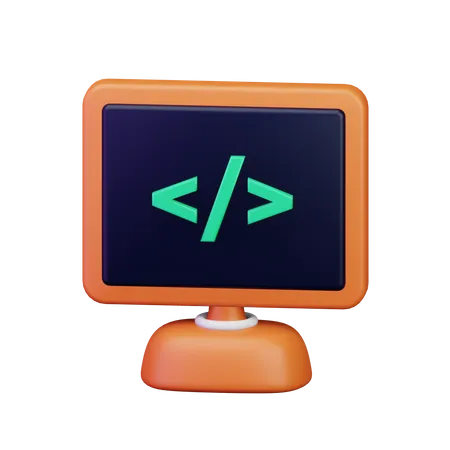 Coding  3D Icon