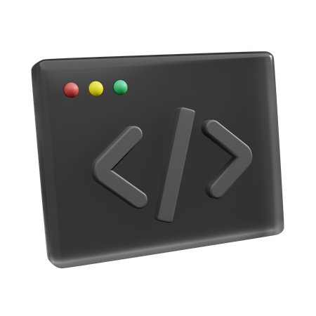 Coding  3D Icon