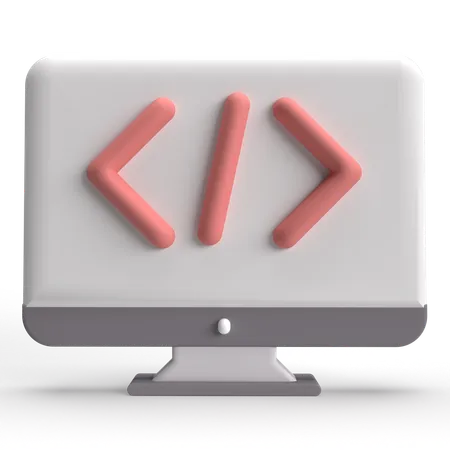 Coding  3D Icon