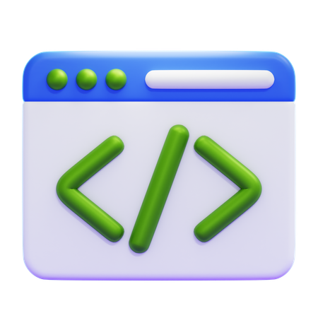 CODING  3D Icon