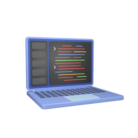 Coding  3D Icon