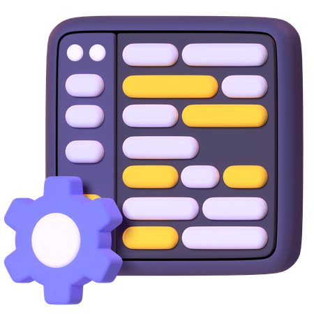 Coding  3D Icon