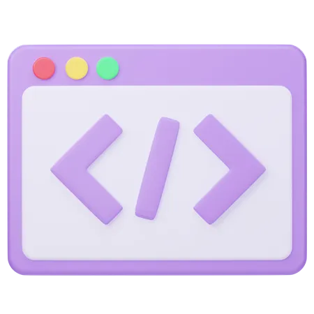 Coding  3D Icon