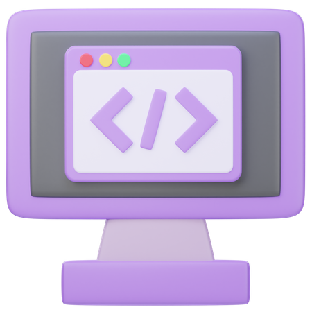 Coding  3D Icon