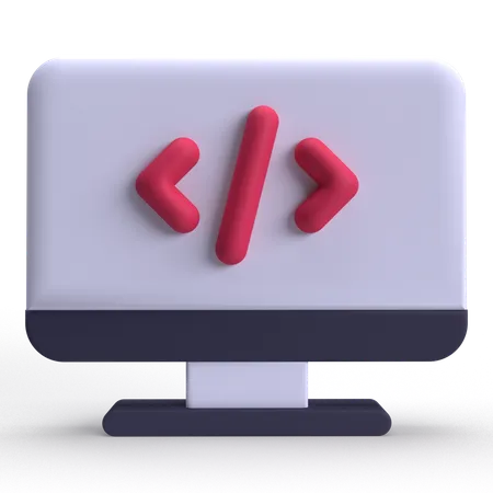 Coding  3D Icon