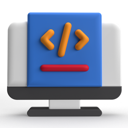 Coding  3D Icon