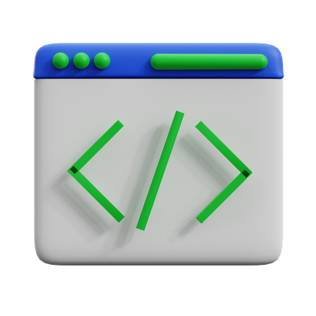 CODING  3D Icon