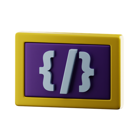 Coding  3D Icon