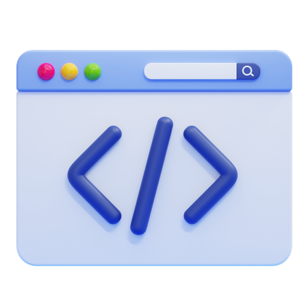 Coding  3D Icon