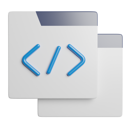 Coding  3D Icon