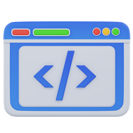 Coding  3D Icon