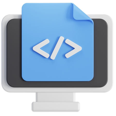 Coding  3D Icon