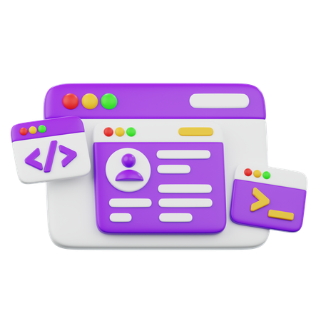 Coding  3D Icon