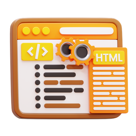 Coding  3D Icon