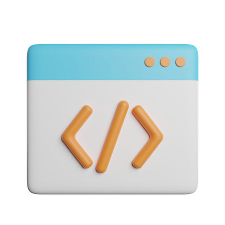 Coding  3D Icon