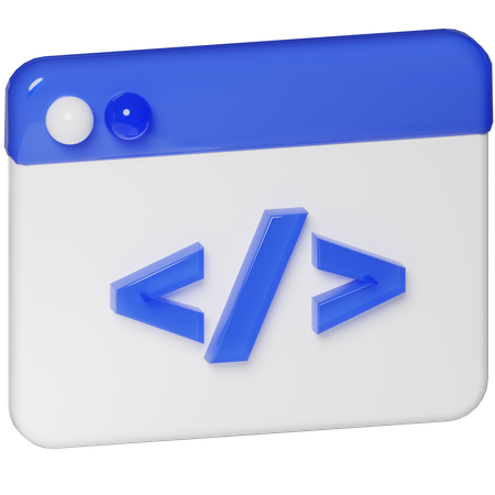 Coding  3D Icon