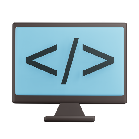 Coding  3D Icon