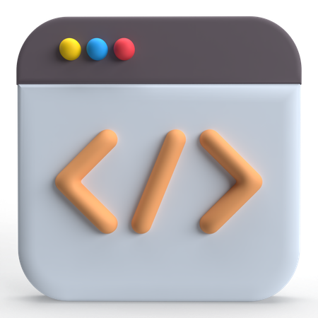 Coding  3D Icon