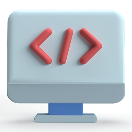 Coding  3D Icon