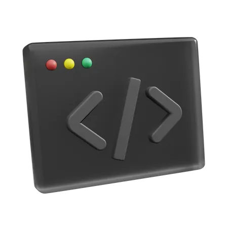 Coding  3D Icon