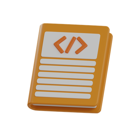 Coding Book  3D Icon