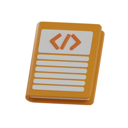 Coding Book  3D Icon