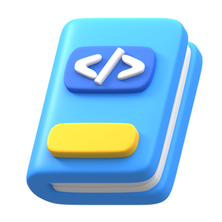 Coding Book  3D Icon