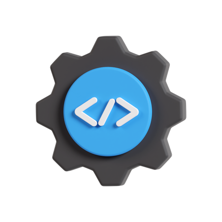 Coding Configuration  3D Icon