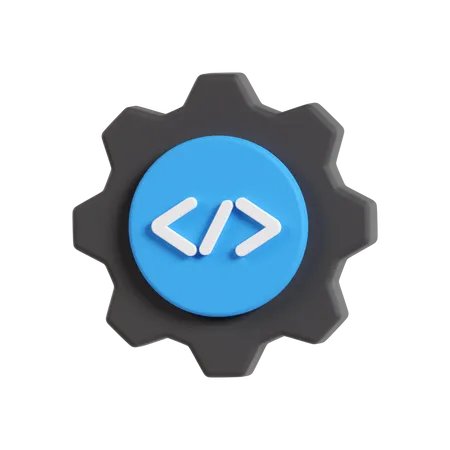 Coding Configuration  3D Icon