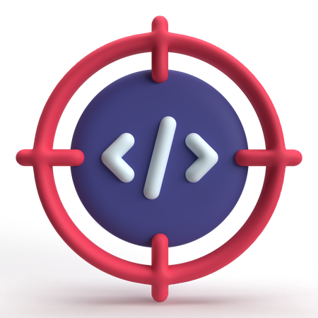 Coding Focus  3D Icon