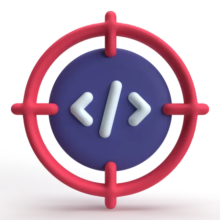 Coding Focus  3D Icon