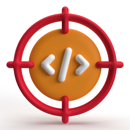 Coding Focus  3D Icon