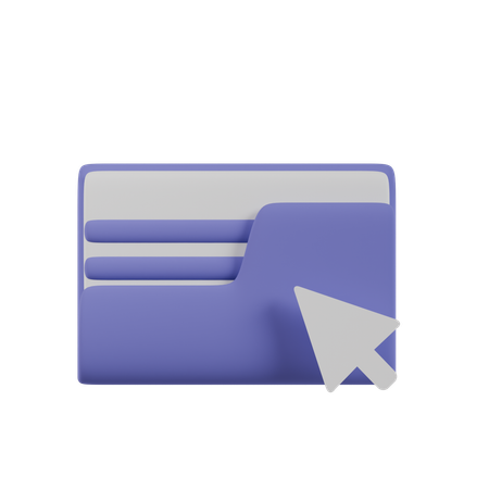 コーディングフォルダ  3D Icon