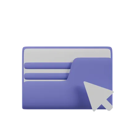 コーディングフォルダ  3D Icon