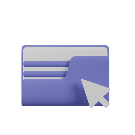 Coding Folder  3D Icon