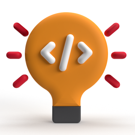 Coding Idea  3D Icon