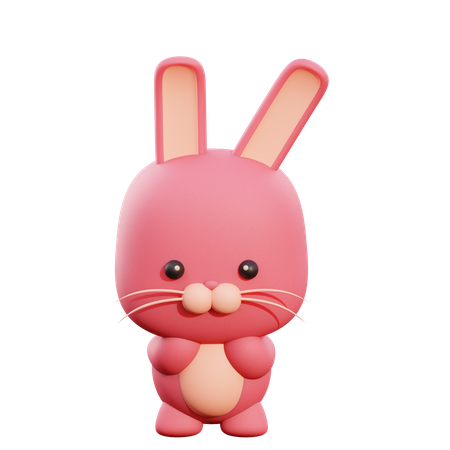 Coelhinho  3D Icon