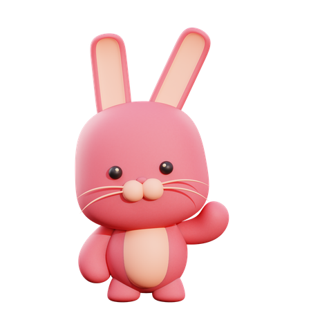 Coelhinho  3D Icon