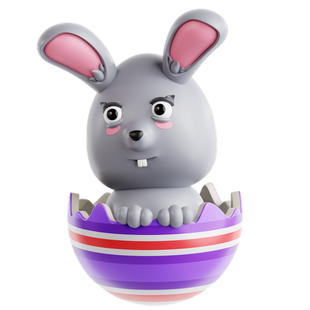 Coelhinho da Páscoa  3D Icon