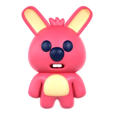 Coelho fofo  3D Icon