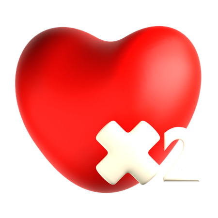 Cœur  3D Icon