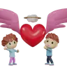 ailes de coeur